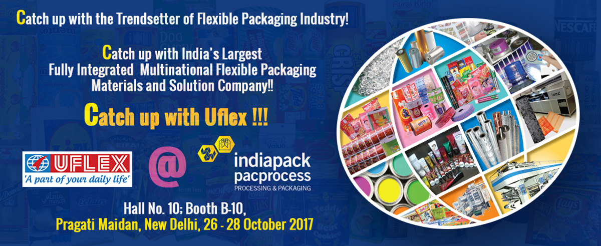 UFlex at Indiapack Pacprocess 2017
