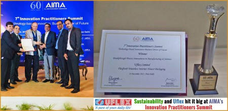 Sustainability and Uflex win it BIG at AIMA's Innovation Practitioners Summit