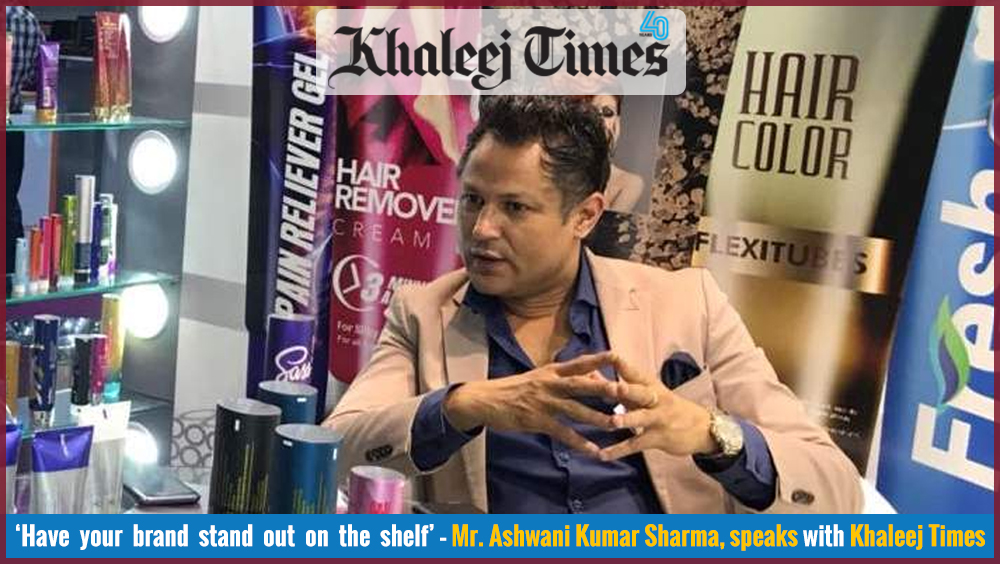 Ashwani Kumar Sharma speaks with Khaleej Times