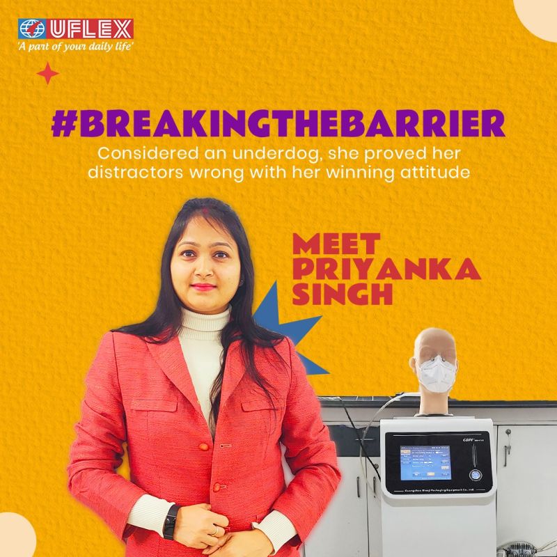 Breaking The Barrier with Women Power @UFlex Breaking The Barrier with Women Power @UFlex