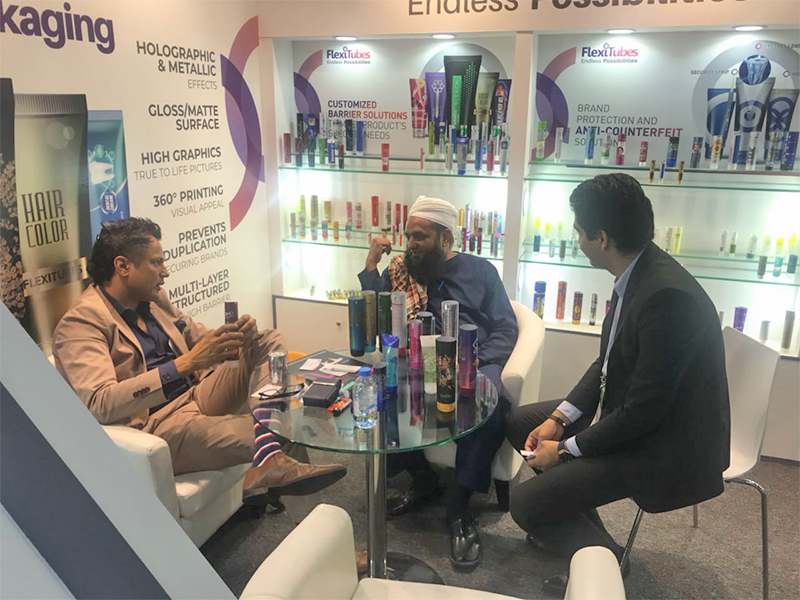 UFlex gets off to a Terrific Start at Beautyworld Middle East Exhibition 2018