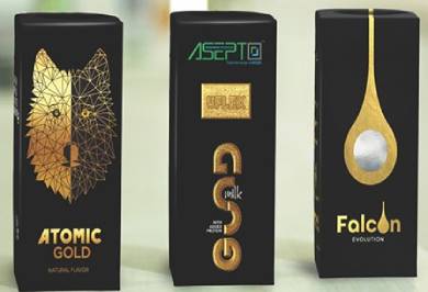 Asepto Premium Foil Stamping Effects