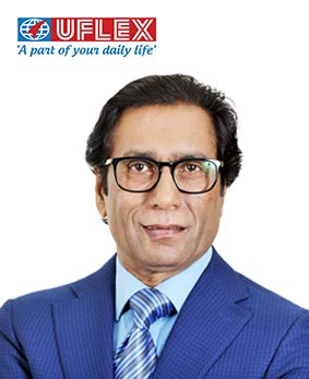 Ashok Chaturvedi, Chairman and Managing Director, UFlex Group