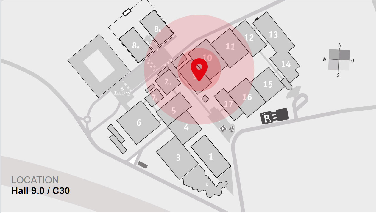 UFlex Booth Location at Drupa 2024