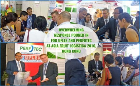 Uflex and Perfotec at Asia Fruit Logistica HongKong
