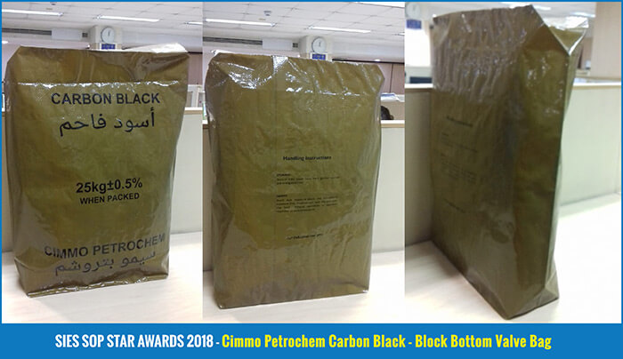 Cimmo Petrochem Carbon Black - Block Bottom Valve Bag
