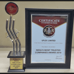 UFlex Has Been Awarded India’s Most Trusted Company 2019 by International Brand Consulting Corporation, USA